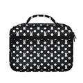 Polka Dot Rabbit Pattern Print Briefcase Bible Bag