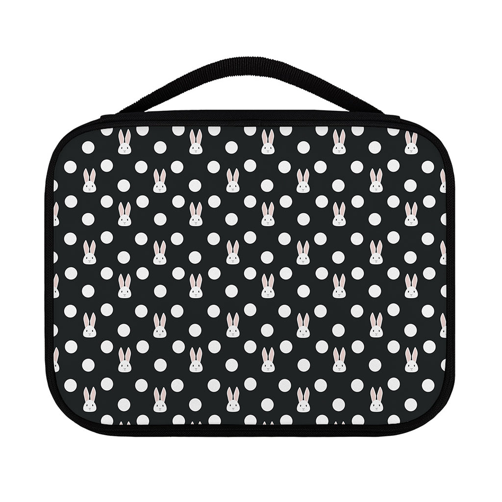 Polka Dot Rabbit Pattern Print Classic Bible Case