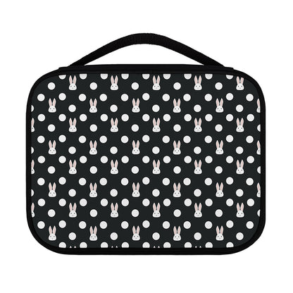 Polka Dot Rabbit Pattern Print Classic Bible Case