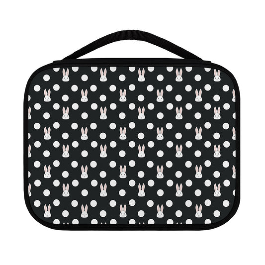 Polka Dot Rabbit Pattern Print Classic Bible Case