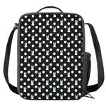 Polka Dot Rabbit Pattern Print Crossbody Lunch Bag
