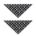 Polka Dot Rabbit Pattern Print Dog Bandana
