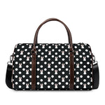 Polka Dot Rabbit Pattern Print Duffle Bag