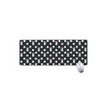 Polka Dot Rabbit Pattern Print Extended Mouse Pad