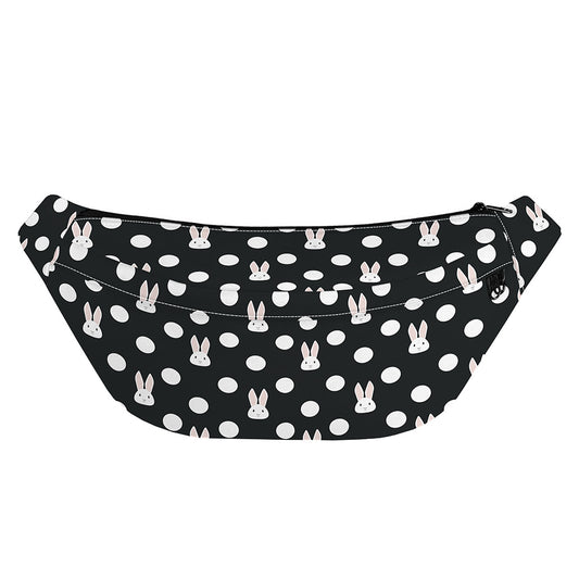 Polka Dot Rabbit Pattern Print Fanny Pack