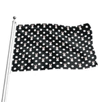 Polka Dot Rabbit Pattern Print Flag