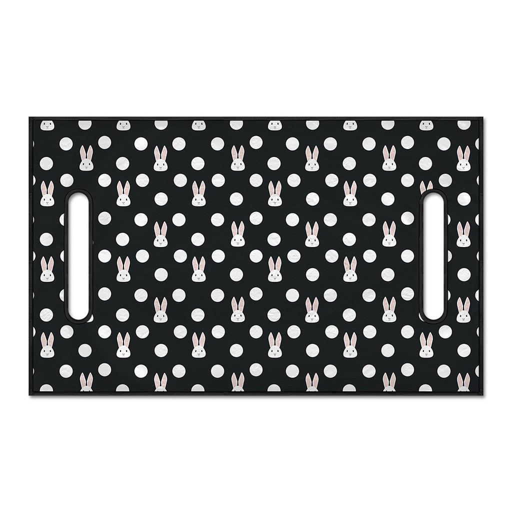 Polka Dot Rabbit Pattern Print Golf Cart Seat Cover