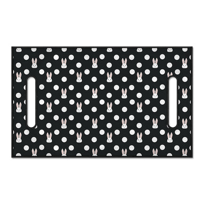 Polka Dot Rabbit Pattern Print Golf Cart Seat Cover