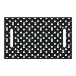 Polka Dot Rabbit Pattern Print Golf Cart Seat Cover