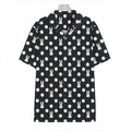 Polka Dot Rabbit Pattern Print Hawaiian Shirt