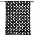 Polka Dot Rabbit Pattern Print House Flag