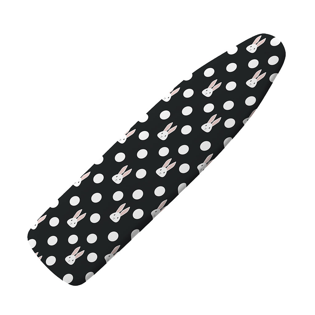 Polka Dot Rabbit Pattern Print Ironing Board Cover