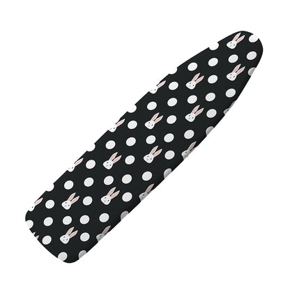 Polka Dot Rabbit Pattern Print Ironing Board Cover