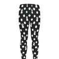 Polka Dot Rabbit Pattern Print Men's Leggings