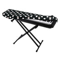 Polka Dot Rabbit Pattern Print Piano Keyboard Cover