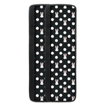 Polka Dot Rabbit Pattern Print Refrigerator Handle Covers