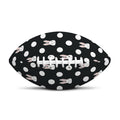 Polka Dot Rabbit Pattern Print Rugby Ball
