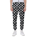 Polka Dot Rabbit Pattern Print Joggers