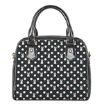 Polka Dot Rabbit Pattern Print Shoulder Handbag