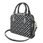Polka Dot Rabbit Pattern Print Shoulder Handbag
