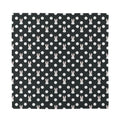 Polka Dot Rabbit Pattern Print Silk Bandana