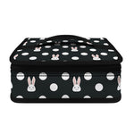 Polka Dot Rabbit Pattern Print Small Lunch Bag