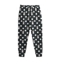 Polka Dot Rabbit Pattern Print Sweatpants