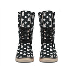 Polka Dot Rabbit Pattern Print Winter Boots