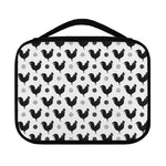 Polka Dot Rooster Pattern Print Classic Bible Case