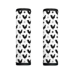 Polka Dot Rooster Pattern Print Handle Covers