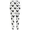 Polka Dot Rooster Pattern Print High-Waisted Pocket Leggings