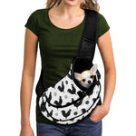 Polka Dot Rooster Pattern Print Pet Sling Carrier