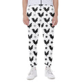 Polka Dot Rooster Pattern Print Joggers