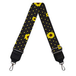 Polka Dot Sunflower Pattern Print Bag Strap