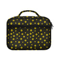 Polka Dot Sunflower Pattern Print Briefcase Bible Bag