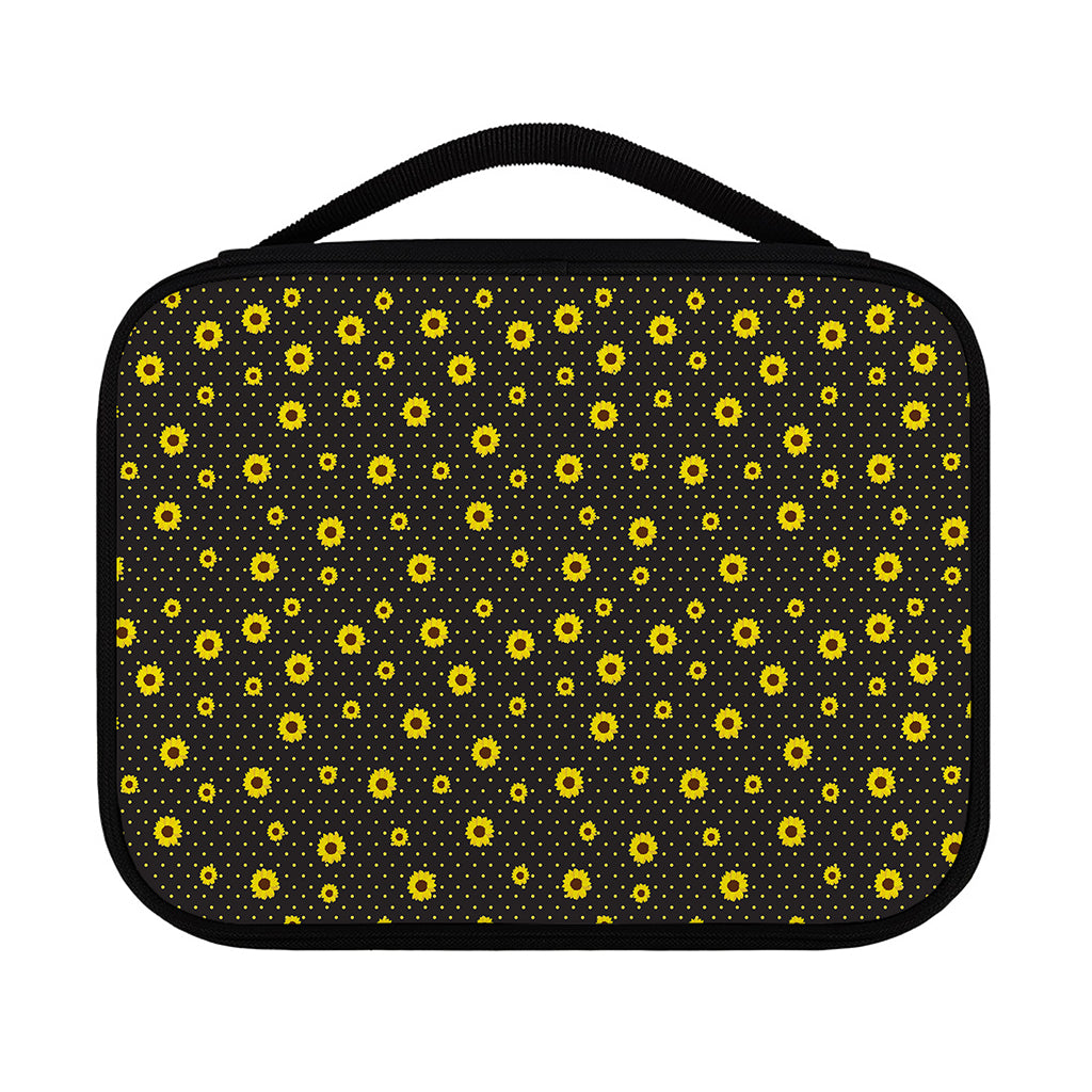 Polka Dot Sunflower Pattern Print Classic Bible Case