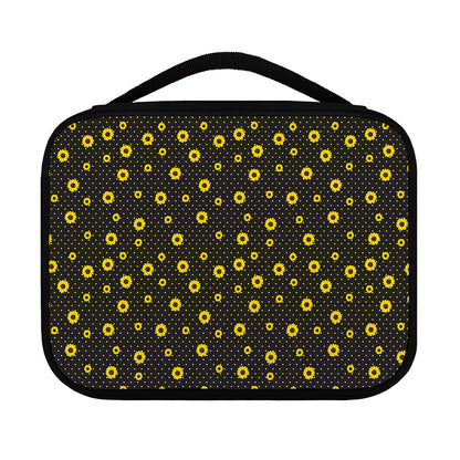 Polka Dot Sunflower Pattern Print Classic Bible Case