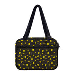 Polka Dot Sunflower Pattern Print Double Strap Bible Bag