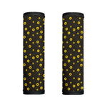 Polka Dot Sunflower Pattern Print Handle Covers