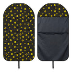 Polka Dot Sunflower Pattern Print Waterproof Car Seat Cover