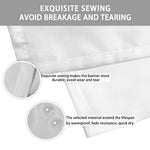 Emo Skull Pattern Print Polyester Flag