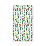 Polygon Tulip Pattern Print Baby Crib Sheet