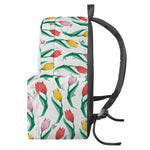 Polygon Tulip Pattern Print Backpack