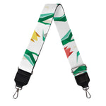 Polygon Tulip Pattern Print Bag Strap