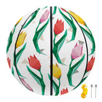 Polygon Tulip Pattern Print Basketball