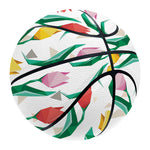 Polygon Tulip Pattern Print Basketball