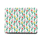 Polygon Tulip Pattern Print Bifold Wallet