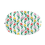 Polygon Tulip Pattern Print Car Side Mirror Covers