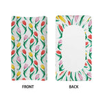 Polygon Tulip Pattern Print Changing Pad Cover