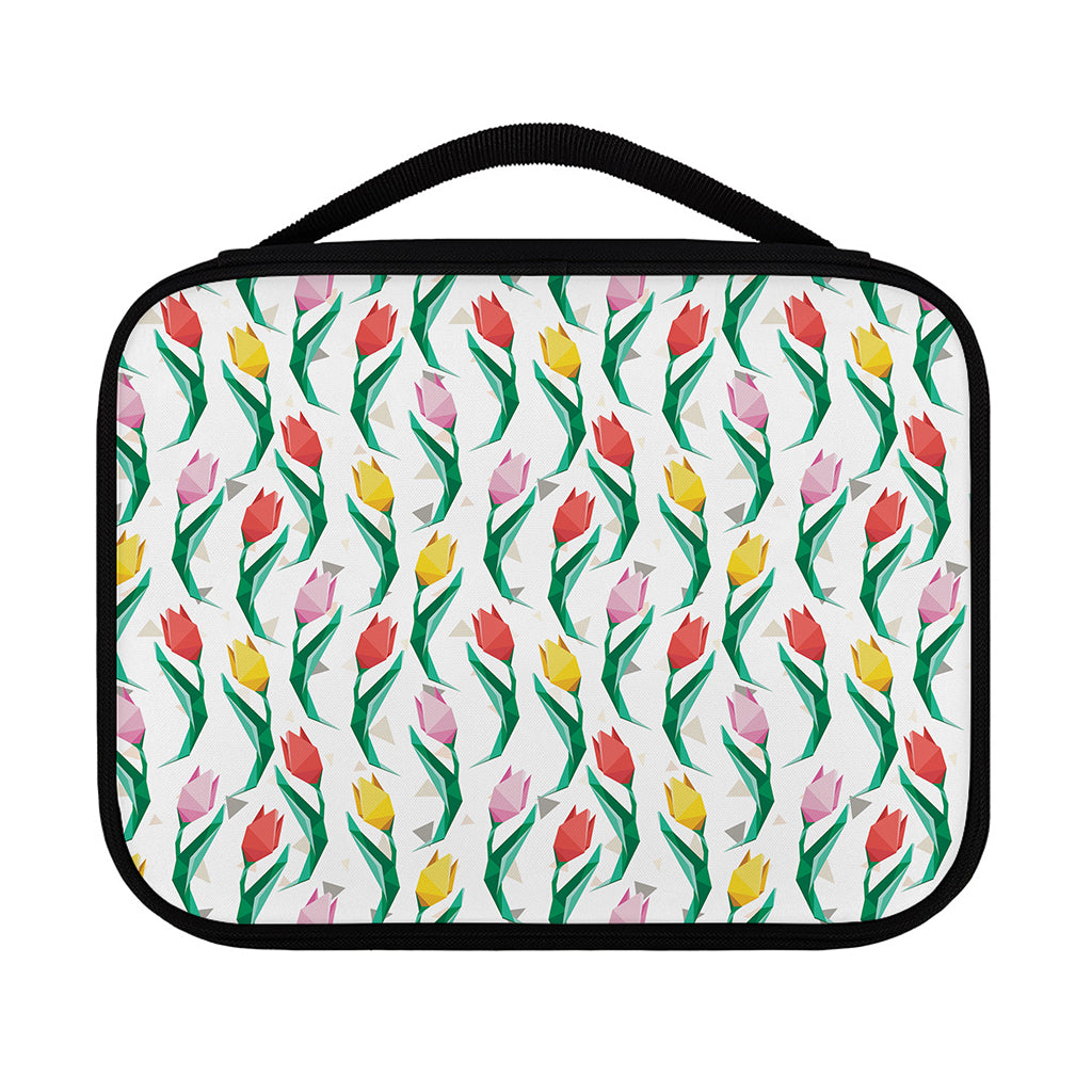 Polygon Tulip Pattern Print Classic Bible Case